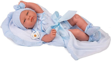 BAMBOLA NEONATO C/COPERTINA 42CM