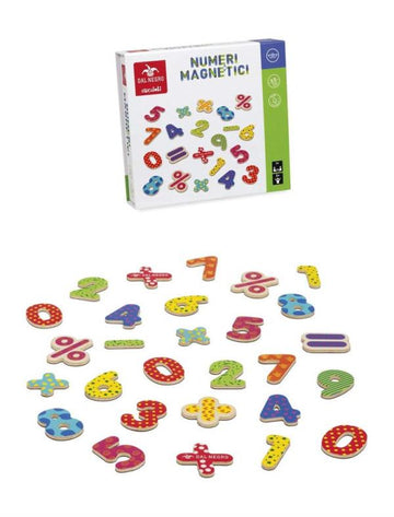 NUMERI MAGNETICI DAL NEGRO