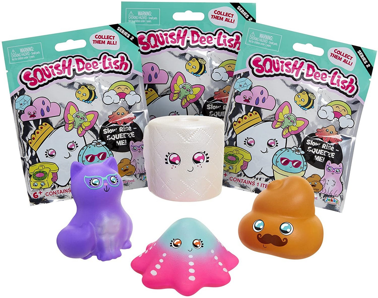 SQUISH-DEE-LISH ANIMALS S.2