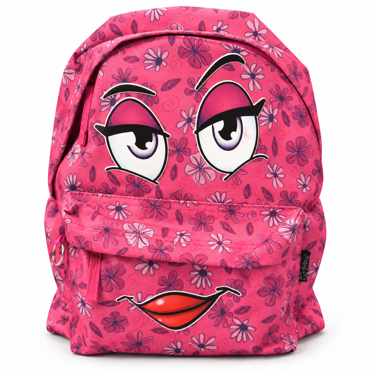 Zaino Americano Faccine Fucsia con 3 Scomparti – Scuola e Tempo Libero