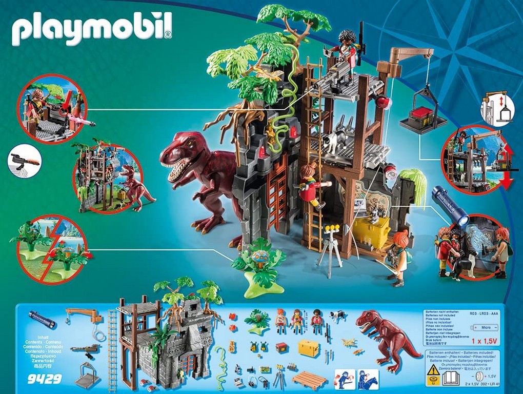 CAMPO BASE E T-REX DINOS 9429