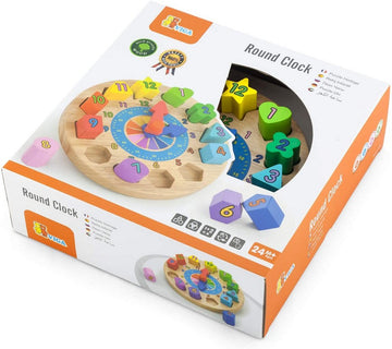 PUZZLE OROLOGIO CM.22 LEGNO