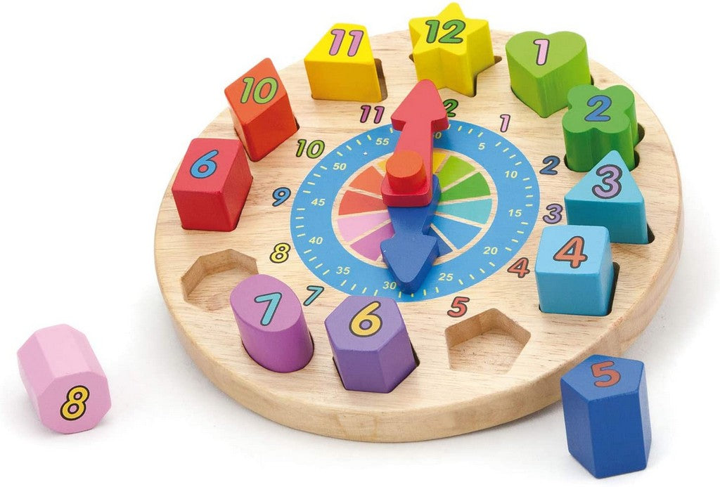 PUZZLE OROLOGIO CM.22 LEGNO
