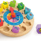 PUZZLE OROLOGIO CM.22 LEGNO
