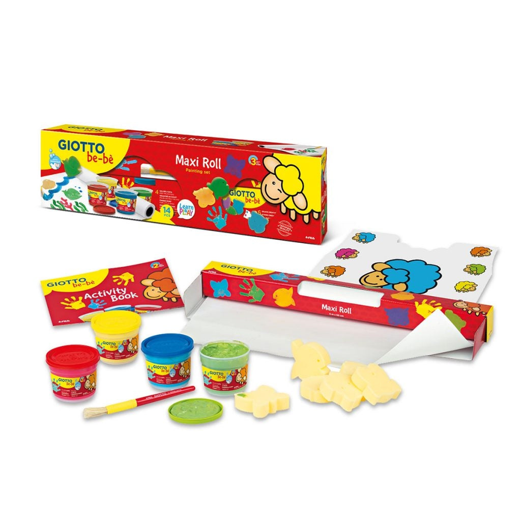 GIOTTO BEBE' MAXI ROLL PAINTING SET