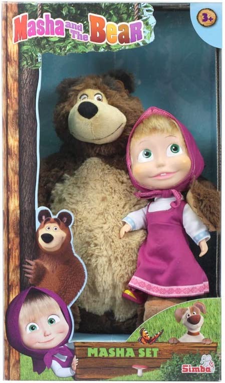 MASHA 23CM E ORSO 43CM