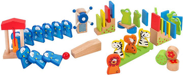 DOMINO ANIMALI LEGNO 120PZ
