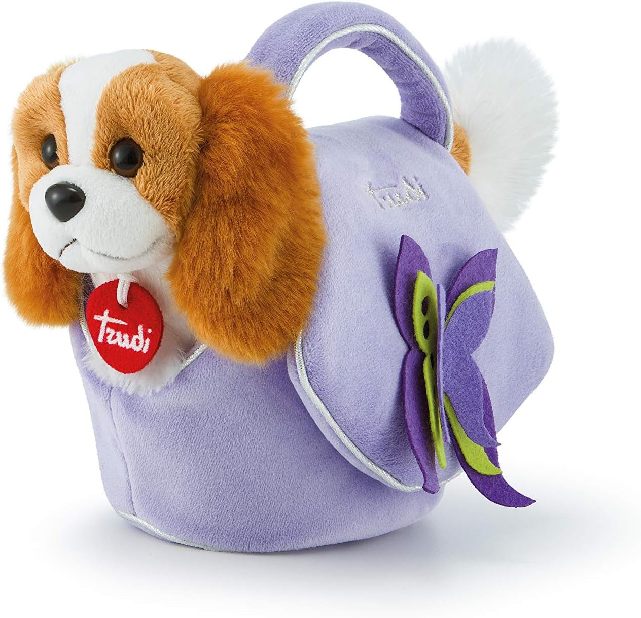 TRUDI CAGNOLINO BORSA LILLA FARFALL