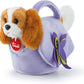 TRUDI CAGNOLINO BORSA LILLA FARFALL