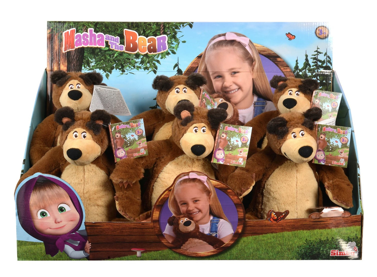 MASHA ORSO PELUCHE 25CM