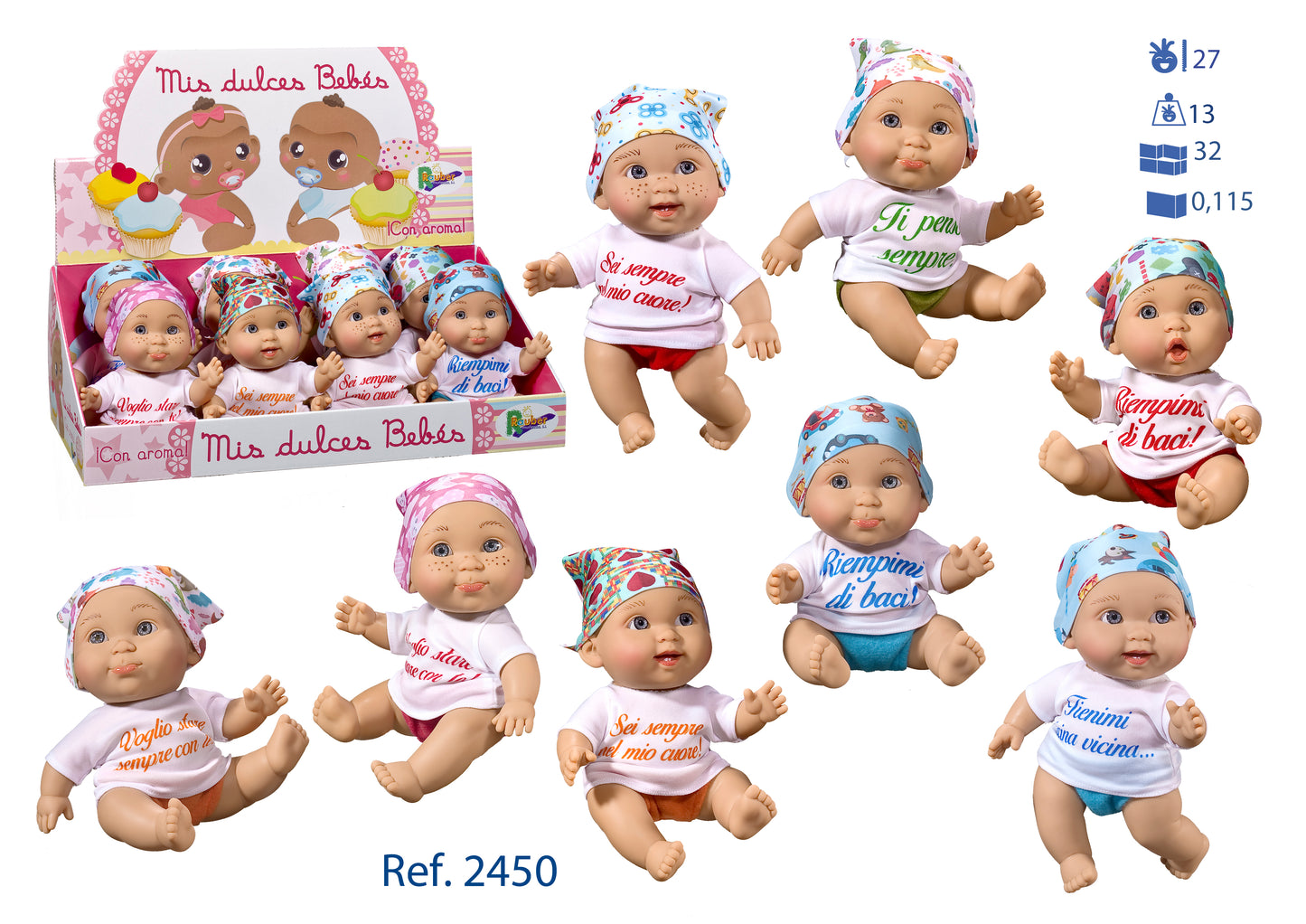 NANU BEBE'27CM ESP.8
