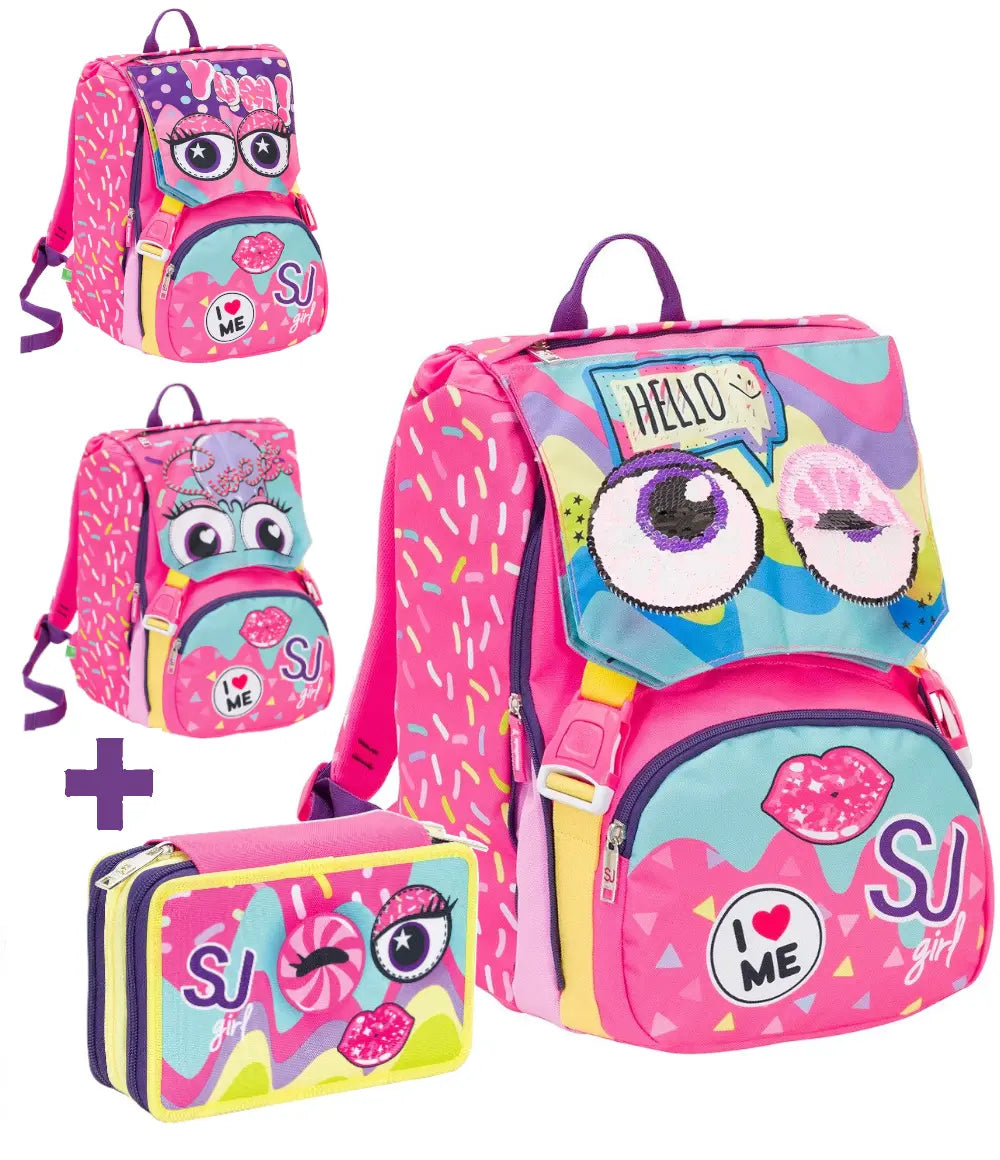 SCHOOLPACK SJ GANG FACCE DA SJ GIRL