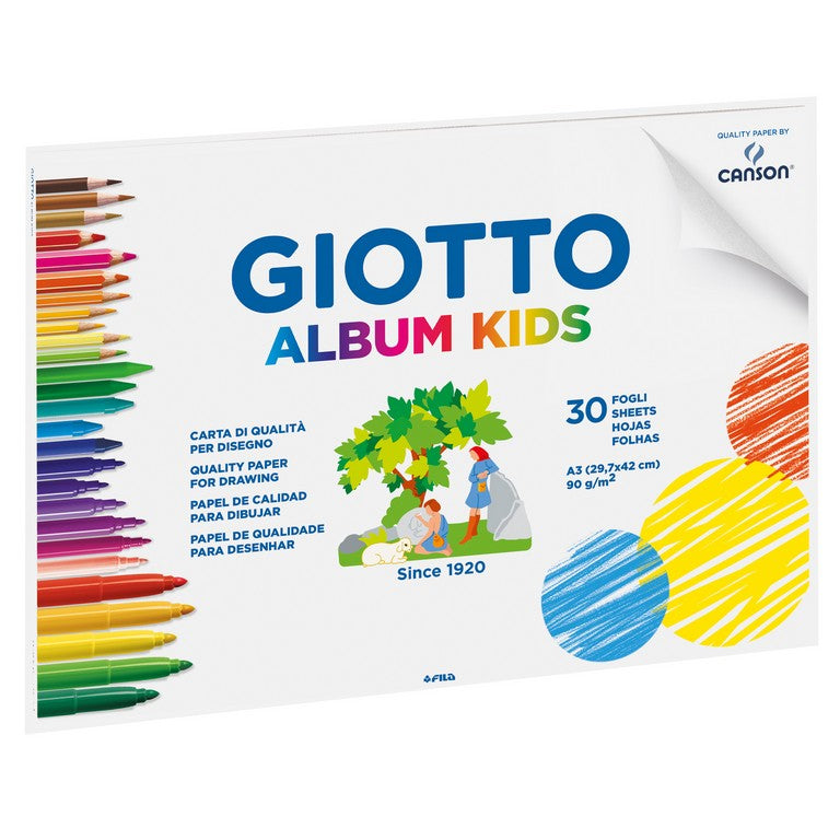 GIOTTO ALBUM PITTURA KIDS A420F200G
