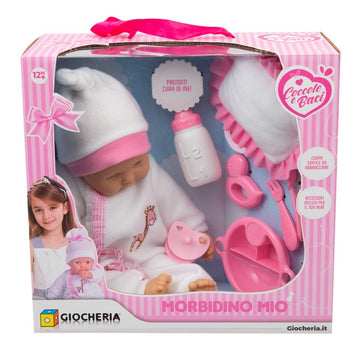 COCCOLE E BACI BEB CM.40 SET PAPPA