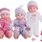 COCCOLE E BACI BEB CM.40 SET PAPPA