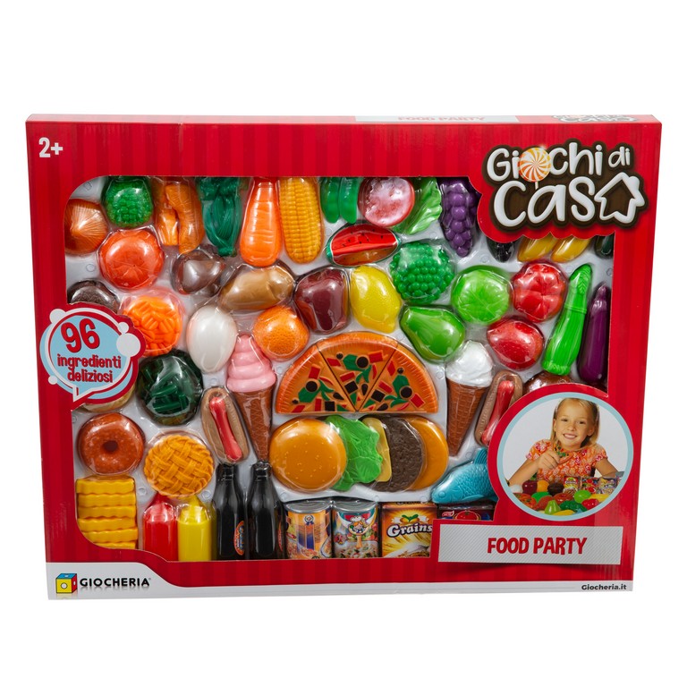 GIOCHI DI CASA SET FOOD GIGANTE 80