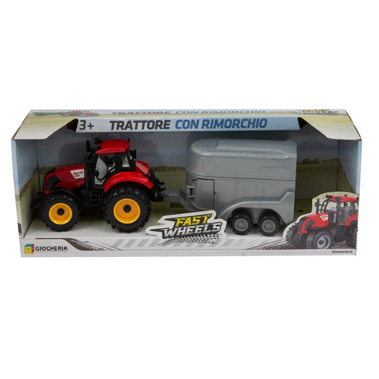 FAST WHEELS TRATTORE CON RIMORCHIO