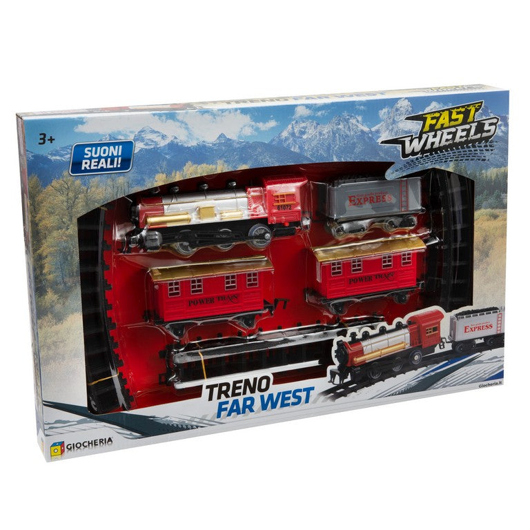 FAST WHEELS TRENO FAR WEST LUCI E S