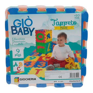 GIO' BABY TAPPETO EVA LETTERE 9 PEZ