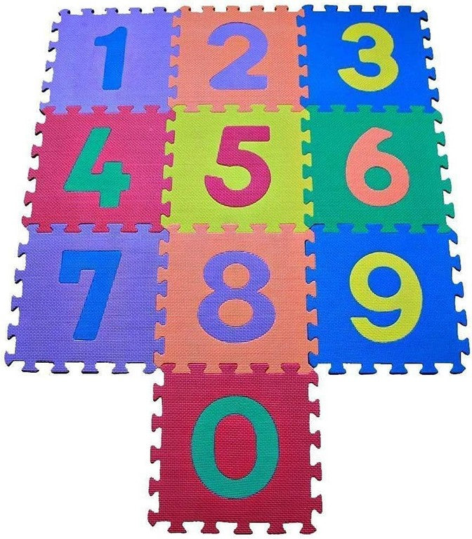 GIO' BABY TAPPETO EVA NUMERI 9 PEZZ
