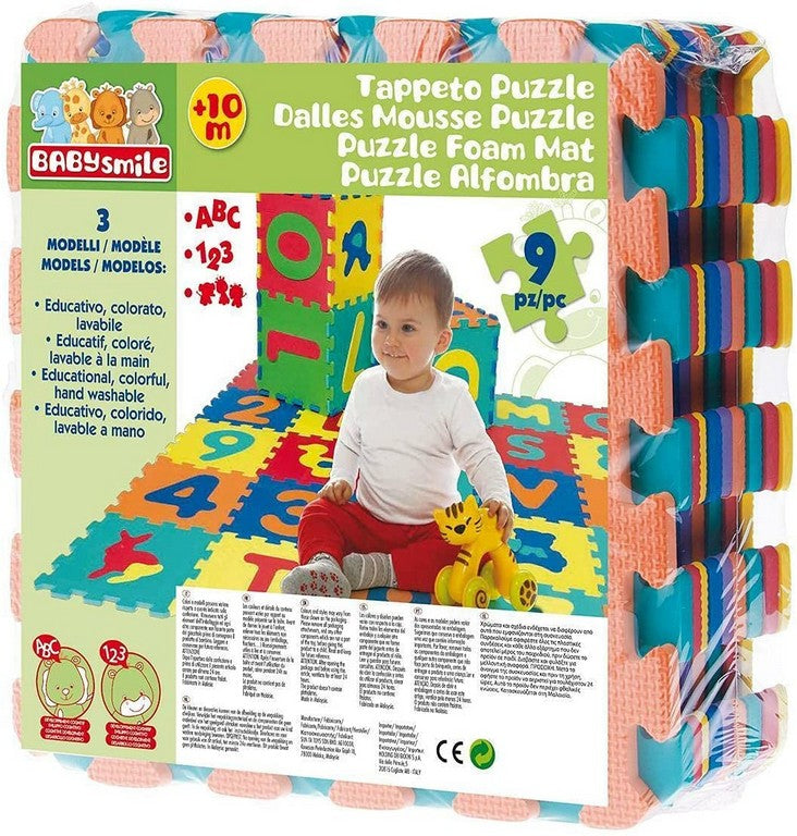 GIO' BABY TAPPETO EVA NUMERI 9 PEZZ