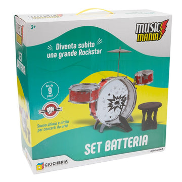 MUSIC MANIA LA MIA PRIMA BATTERIA