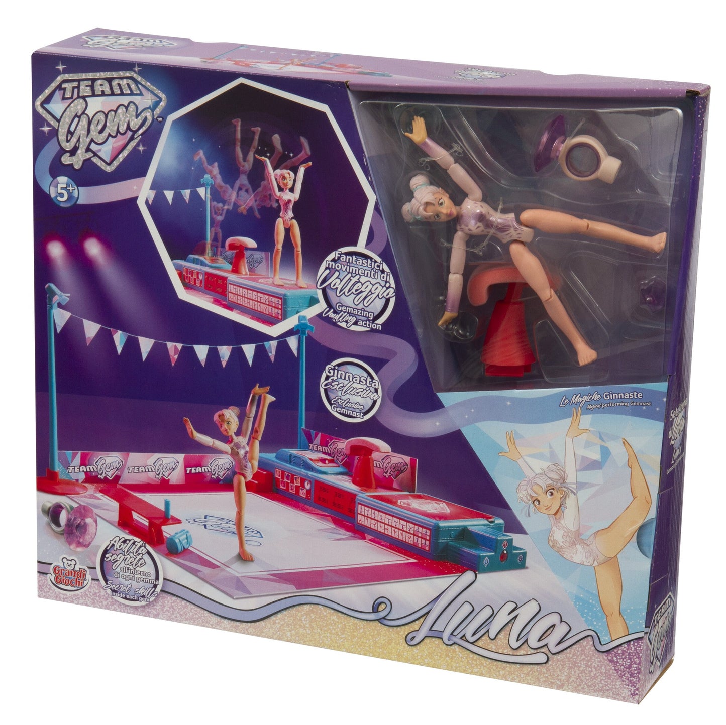 ARENA PLAYSET CON GINNASTA