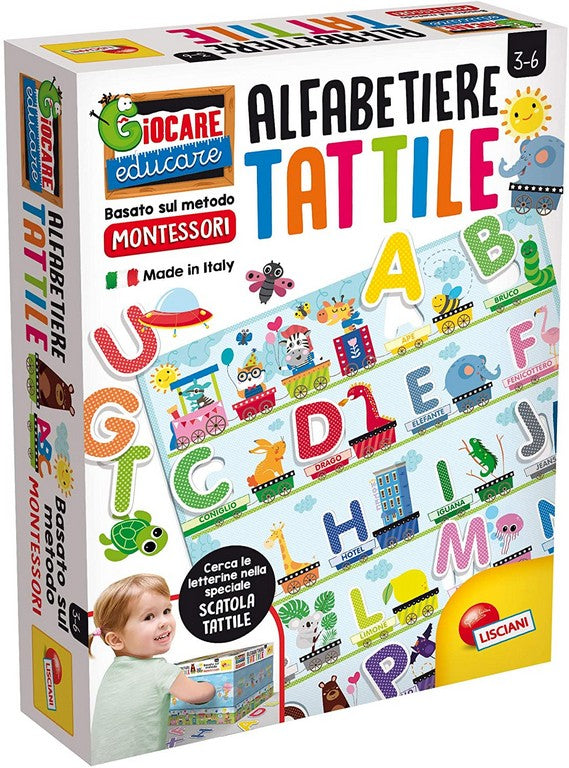 MONTESSORI PLUS ALFABETO TATTILE