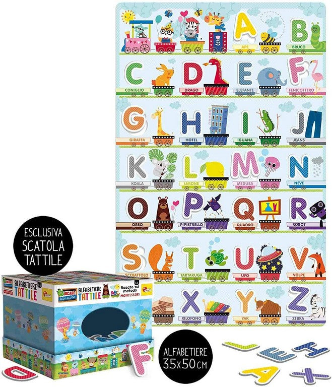 MONTESSORI PLUS ALFABETO TATTILE