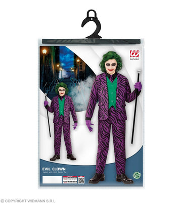 COSTUME EVIL JOKER 158 CM 11-13 ANN