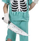 COSTUME SCARY SURGEON 8-10 ANNI