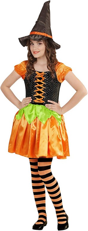 COSTUME STREGA ZUCCA PAIL.8-10 ANNI
