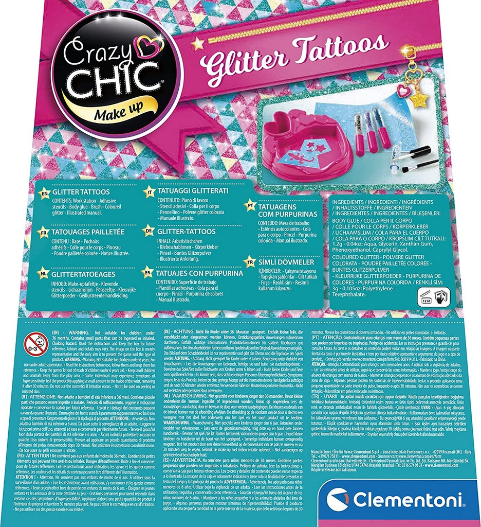 CRAZY CHIC - GLITTER TATOO