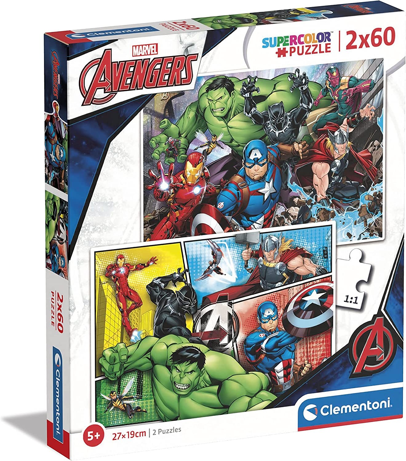 PUZZLE 2X60 AVENGERS