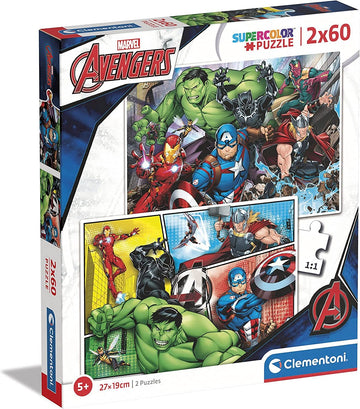 PUZZLE 2X60 AVENGERS