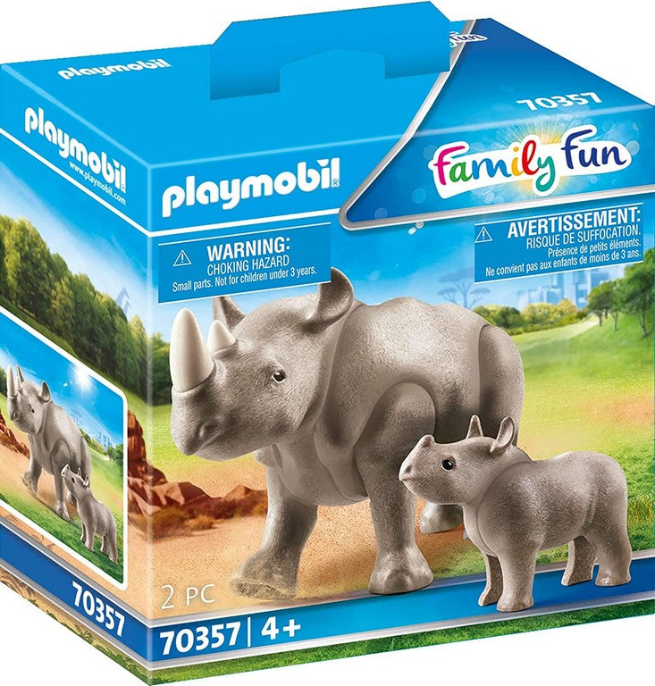RINOCERONTE CON CUCCIOLO PY 70357