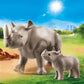 RINOCERONTE CON CUCCIOLO PY 70357