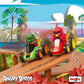 PISTA ANGRY BIRDS ISLAND BATTERY 1/