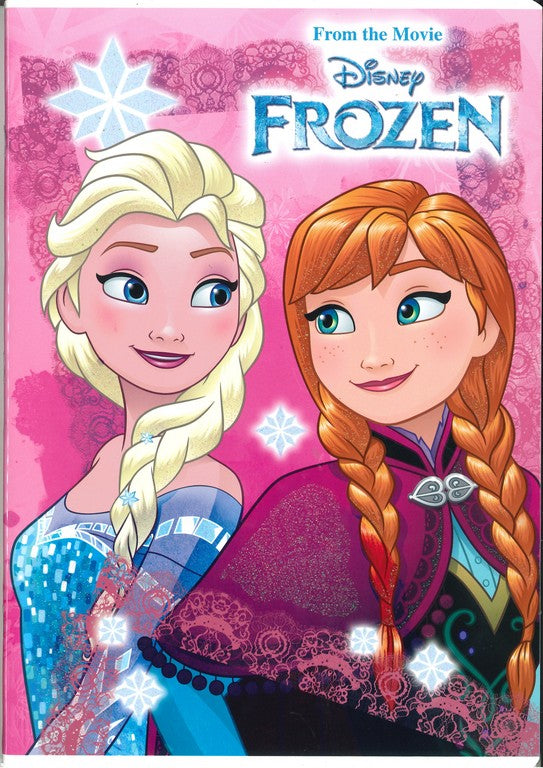 QUADERNO FROZEN MAGIC HEART  RIG.1R