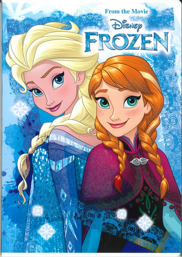 QUADERNO FROZEN MAGIC HEART  RIG.4M