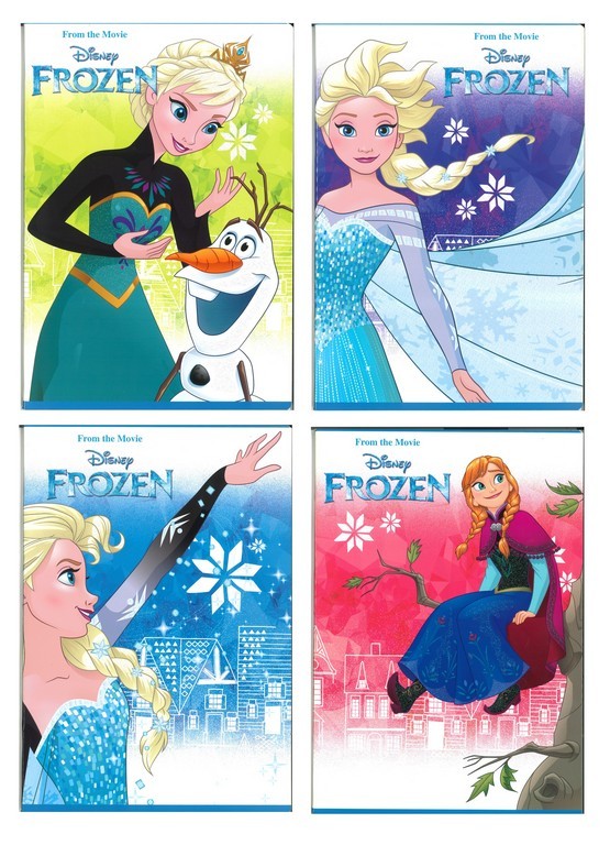 QUADERNO FROZEN MAGIC LIGHTS RIG.1R