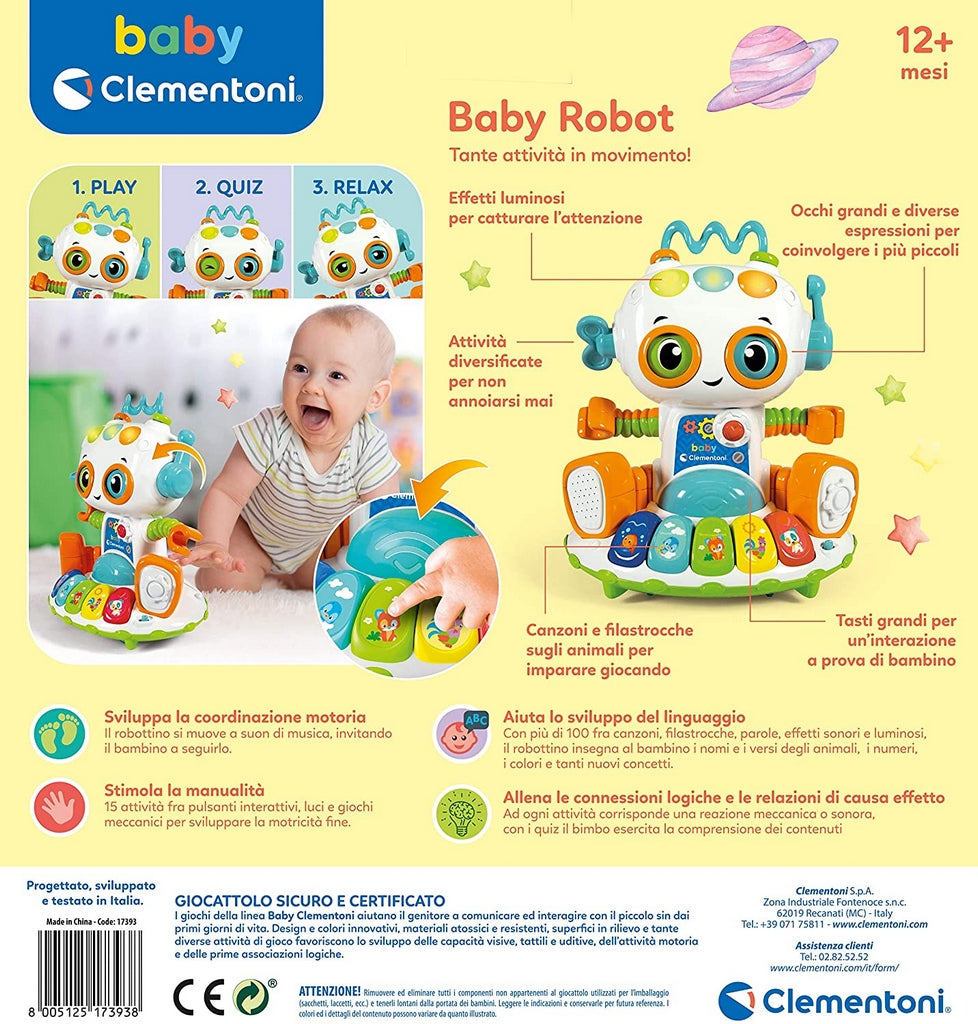 BABY ROBOT CLEMENTONI
