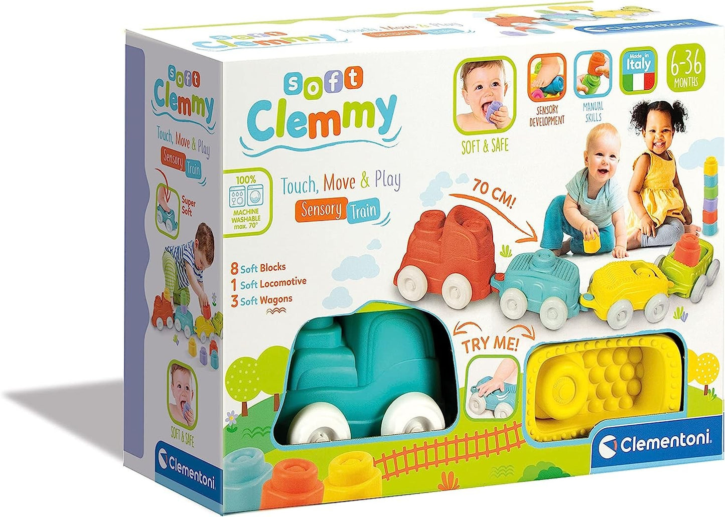 SENSORY TRAIN SOFT CLEMMY