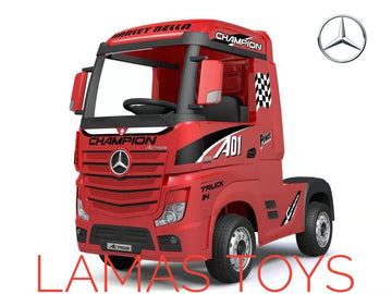 ACTROS MERCEDES ROSSO 12V EVA+LEATH