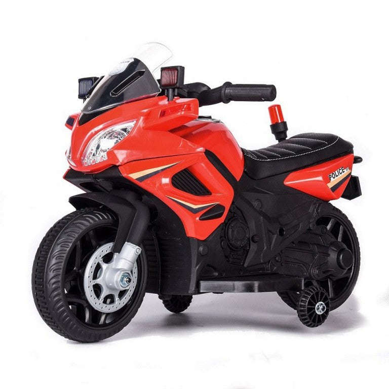 MOTO POLICE ROSSO 6V