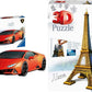 PUZZLE 3D LAMBORGHINI HURACAN EVO