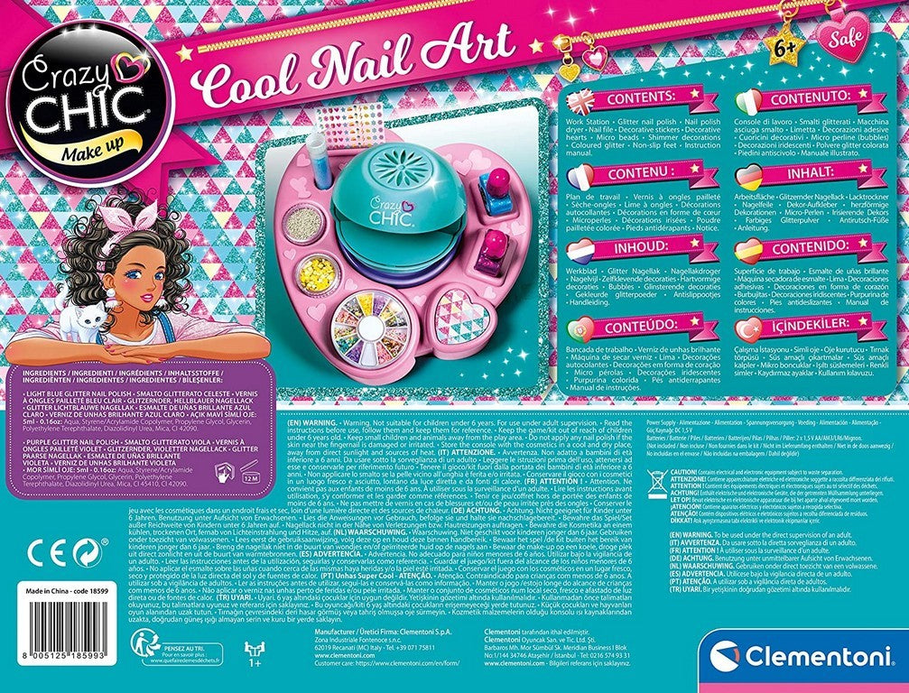 CRAZY CHIC COOL NAIL ART