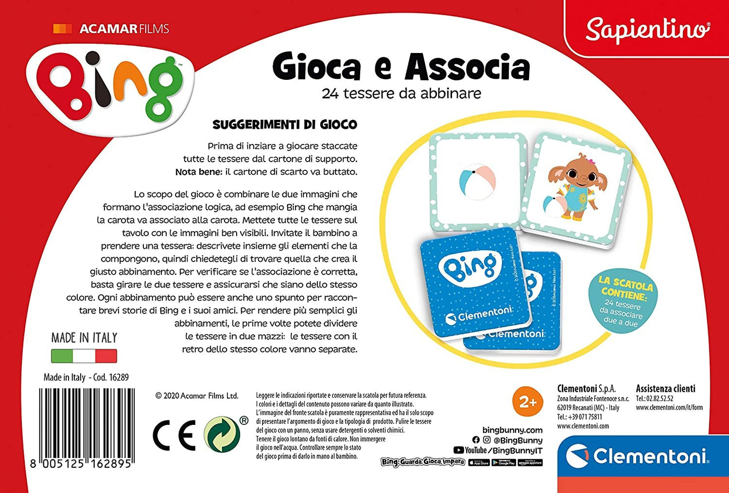 BING GIOCA E ASSOCIA