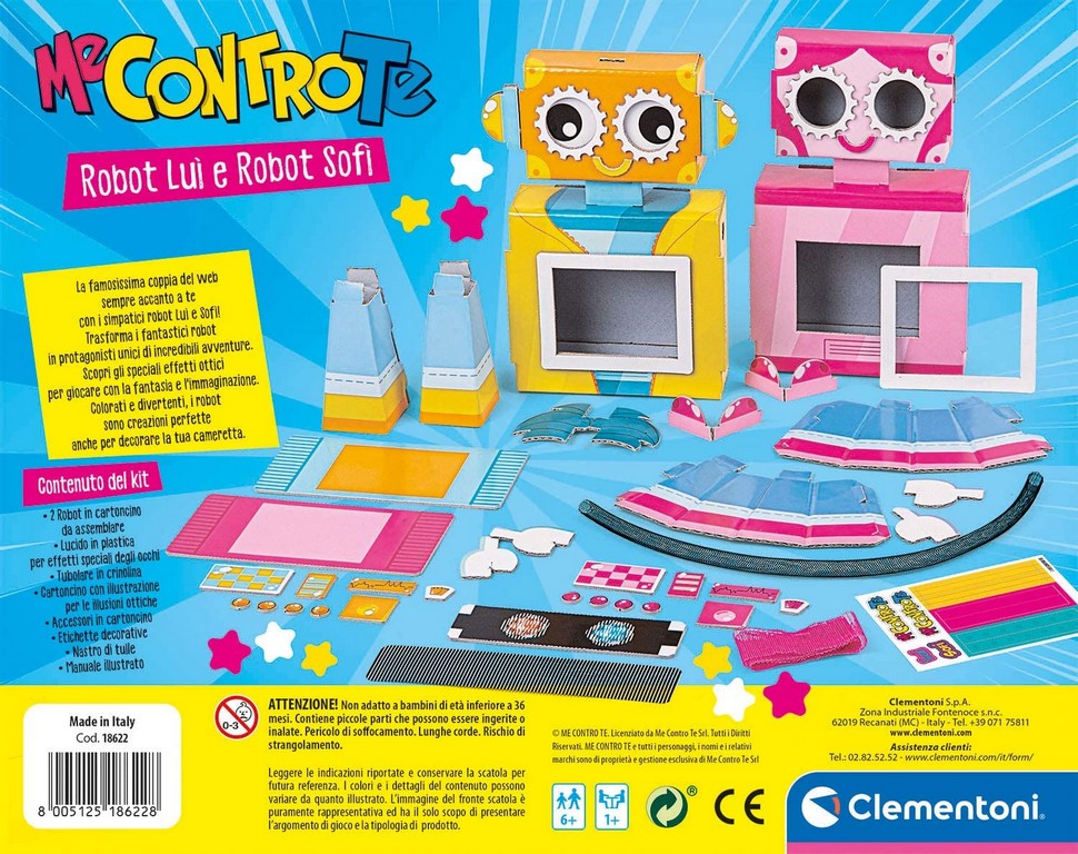 ME CONTRO TE - CREA IL TUO ROBOT
