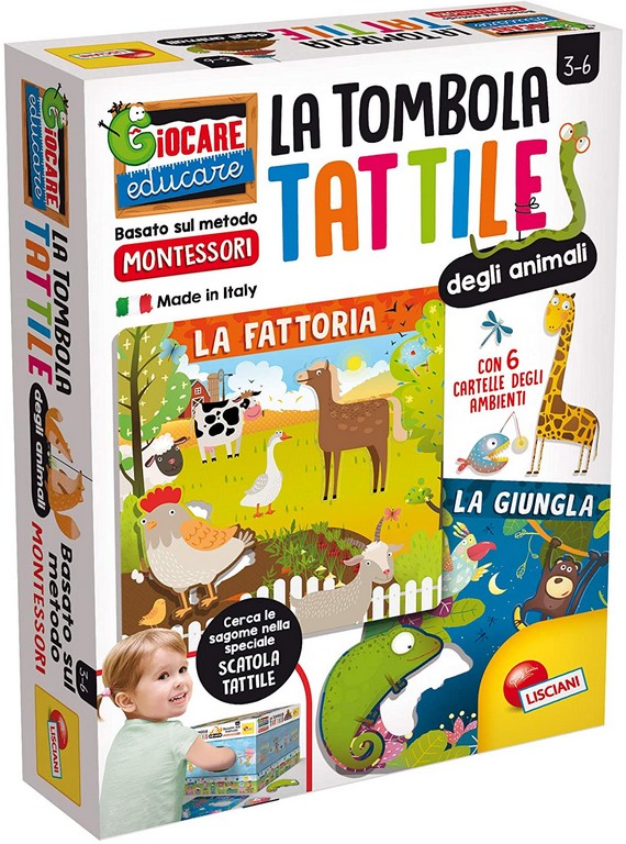 MONTESSORI PLUS TOMBOLA TATTILE DEG